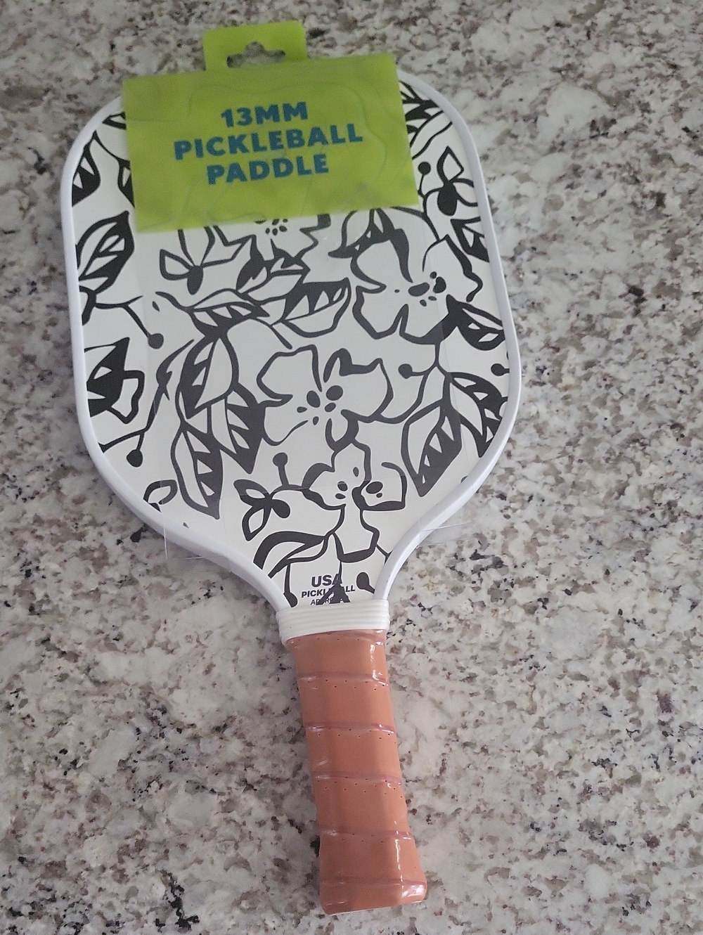 13MM Floral Pickleball Paddle
